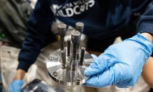 3d Printing In Space Astronauts Manufacture First Metal Part On The International Space Station