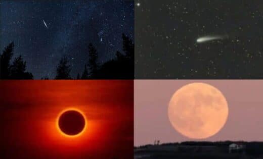 Celestial Delights Of October Witness The Year's Brightest Supermoon, Meteor Showers, And A Stunning Comet