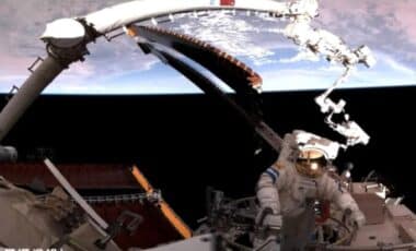Chinese Astronauts Set New Spacewalk Record On Tiangong Space Station