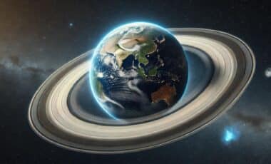 Did Earth Once Have A Ring Like Saturn New Evidence Suggests A Cosmic Past