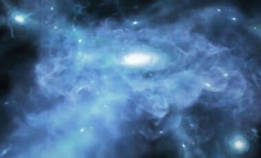Webb Space Telescope Reveals Early Galaxies Feeding on Cold Gas