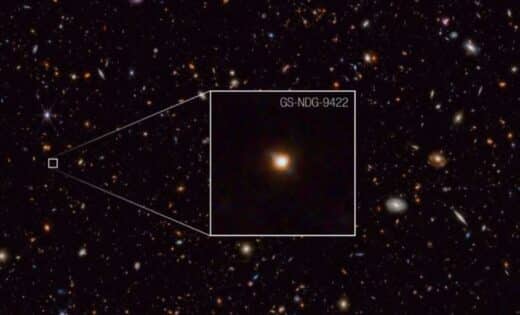 James Webb Space Telescope Uncovers Mysterious Galaxy With Gas Outshining Its Stars