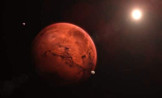 Mars’s Unique Shape May Be Linked To A Long Lost Moon