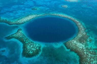 Massive Blue Hole Discovered Ocean Depths Scientists Stunned Mysterious Underwater Formation