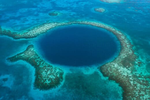 Massive Blue Hole Discovered Ocean Depths Scientists Stunned Mysterious Underwater Formation