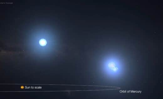 Nasa's Tess Uncovers Triple Star System With Shortest Known Orbit Credit: NASA’s Goddard Space Flight Center
