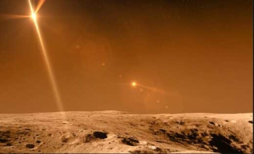 Revolutionary Idea To Terraform Mars Warming The Red Planet With Glitter Like Particles