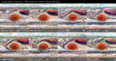 Using Hubble Space Telescope Data Spanning Approximately 90 Days (between December 2023 And March 2024)