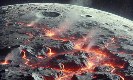 Volcanic Activity On The Moon Lasted Longer Than We Thought, Study Suggests