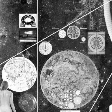 A Close Up View Of The Space Disc, Featuring Celestial Maps From Throughout History Credit Sanctuary On The Moon