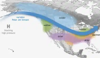 Typical La Niña Winter Weather Impacts Are Shown On A Map Created By Noaa. (map Noaa)