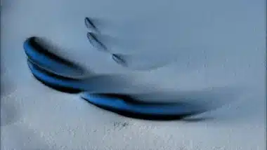 Visualization Of The Sand Dune Shaped Ice Structures Found On The Underside Of The Dotson Ice Shelf.